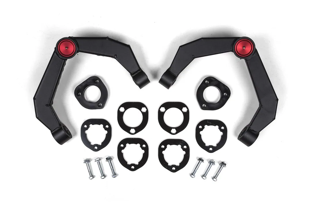 ZOND70 – ZONE OFFROAD Leveling Kit Suspension, 2 Inch Lift Strut Assembly Spacers With Strut Assembly Spacers/ Upper ...